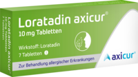 LORATADIN axicur 10 mg Tabletten