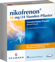 NIKOFRENON 14 mg/24 Stunden Pflaster transdermal